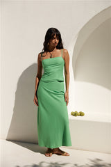 Big Dreamer Linen Set Green