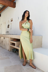 Maxikleid „Chasing Summer“ in Grün
