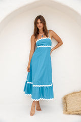 Sweet Devotion Maxikleid Blau