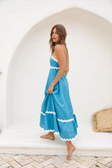 Sweet Devotion Maxikleid Blau