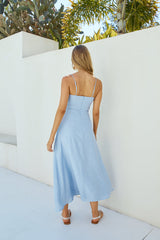 Maxikleid Seabreeze Blau