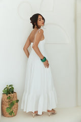 Maxikleid "An Deiner Seite" Weiß