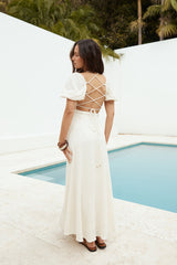 Moments Of Magic Maxi Dress Cream