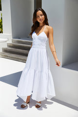 Serendipity Maxikleid Weiß
