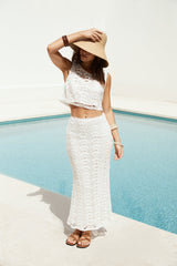 Island Dreaming Crotchet Set White