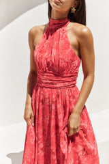 Elysian Sunset Maxikleid Rosa