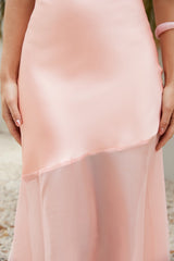 Prinzessin Peach Maxikleid Rosa