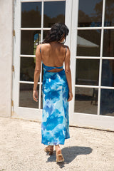 Hues Of Night Maxikleid Blau