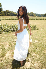 Porcelain Princess Maxikleid Weiß