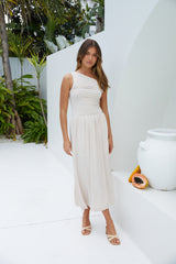 Aulani Robyne Midi Dress Sand