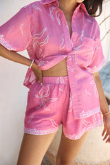 Segel voraus Shorts Pink