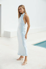 Clover Club Maxikleid Blau