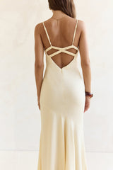 Moving Moments Maxi Dress Yellow