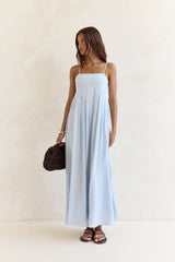 Maxikleid Highrise Skies Blau