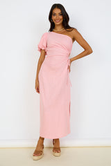 Say Goodbye Maxi Dress Pink