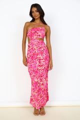 Believe Me Maxikleid Pink
