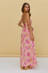 Maxikleid „Sunset Shadows“ Lila