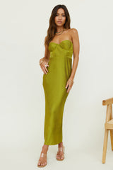 Maxikleid Kinds Of Love Grün