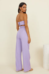 Solaris Crop Top Flieder