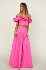SEVEN WONDERS Savannah Maxirock Fuchsia
