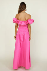 SEVEN WONDERS Savannah Maxirock Fuchsia