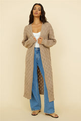 Lullaby Dreams Strickjacke Braun