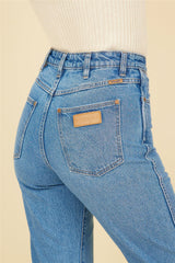 WRANGLER Drew Mom Jean Blue Revival