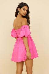 Work For It Kleid Rosa