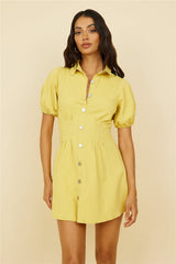 Love You Need Kleid Gelb