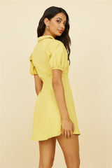 Love You Need Kleid Gelb