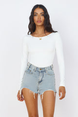 Blooming Beauty Bodysuit Weiß