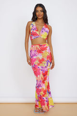 RUNAWAY THE LABEL Maxirock Zarela Pink