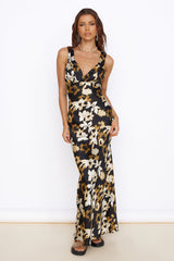 Sunny Days Ahead Maxikleid Schwarz