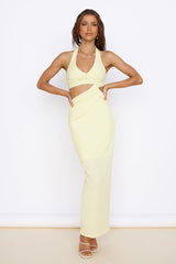 New Found Purpose Maxi Dress Yellow