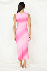 Holding On To You Maxikleid Pink