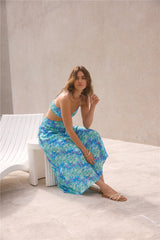 FORTUNATE ONE Serena Maxikleid Blau
