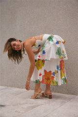 Floral Dreams Maxikleid Mehrfarbig