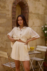 Misty Harbour Shirt Weiß
