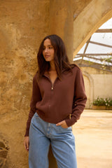 Hot Chocolate Cardigan Braun