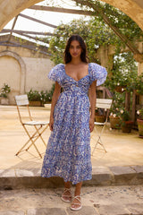 Ivy Rose Maxikleid Blau