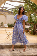 Ivy Rose Maxikleid Blau