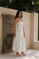 Ellie Elights Maxi Dress Green
