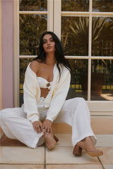 Bayview Cardigan Creme