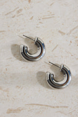 Moonlit Skies Earrings Silver