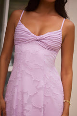 Habita Maxikleid Lila