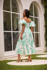 Guten Morgen Miss Maxi Kleid Grün