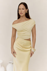 Carmellia Maxikleid Gelb