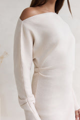 Lowe Minikleid Creme