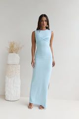 Island Soul Maxikleid Blau