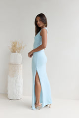 Island Soul Maxikleid Blau